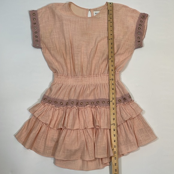 MISA Los Angelos Dress S Layered Look 87% Cotton 13% Rayon Some Wear - Picture 14 of 16